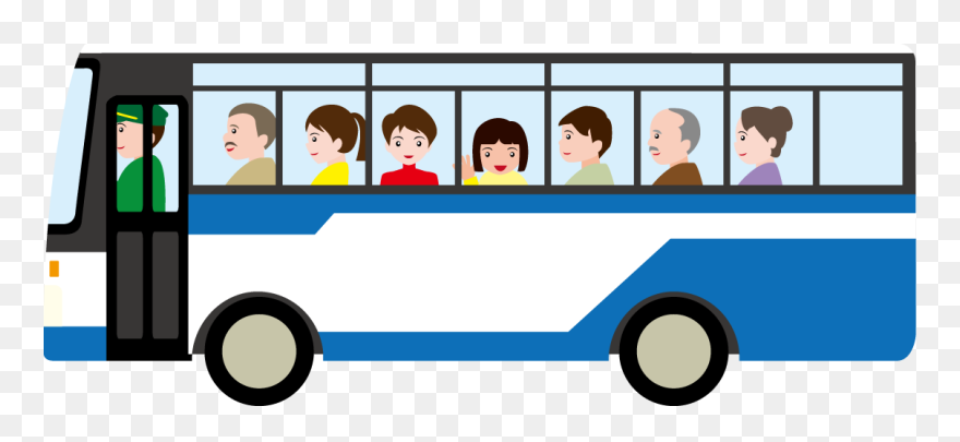 バス 23 乗り物のイラスト素材 イラストポップ - Bus Clipart - Png Download