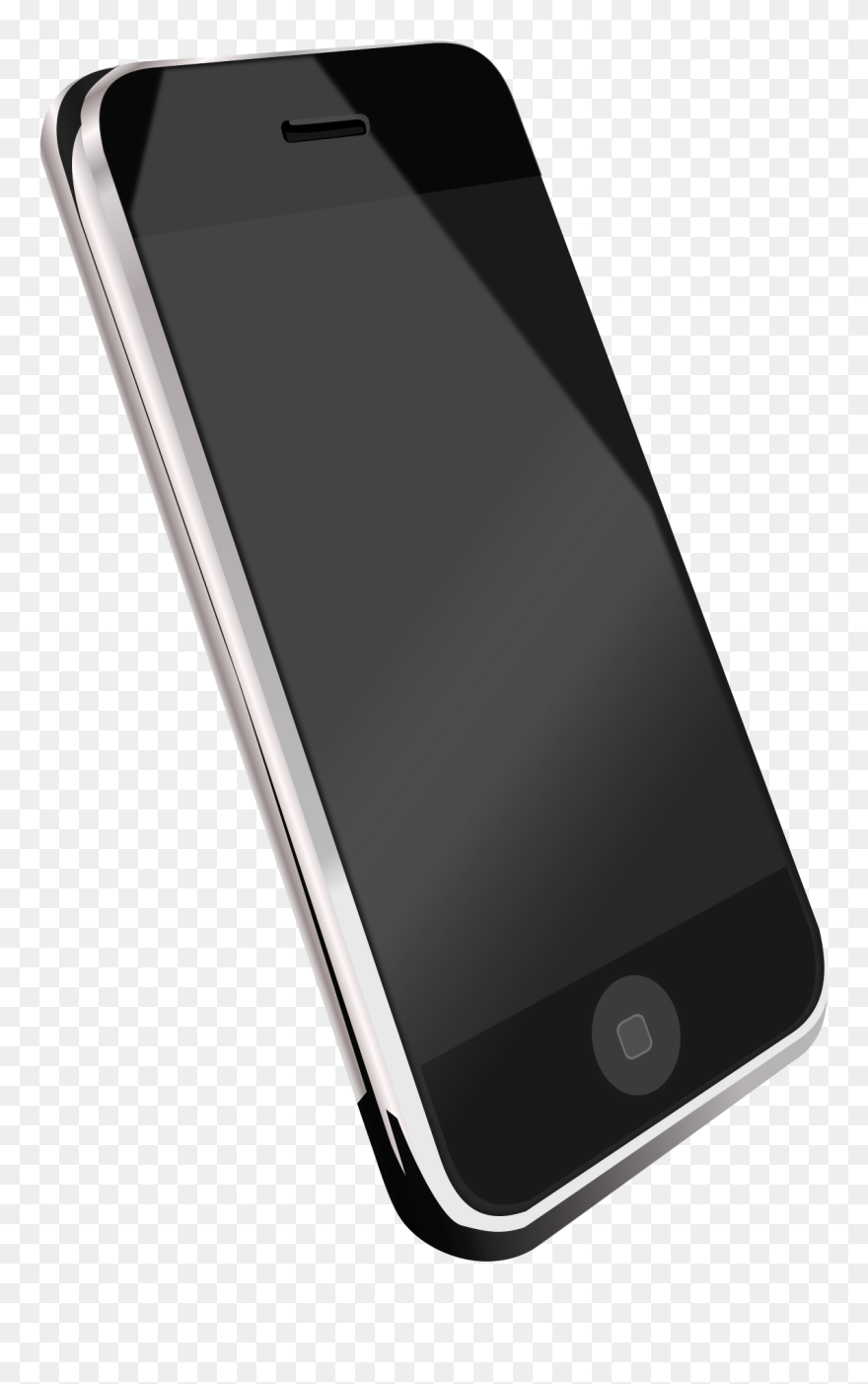 Transparent Cell Phone Clip Art - Cell Phone Transparent Background - Png Download