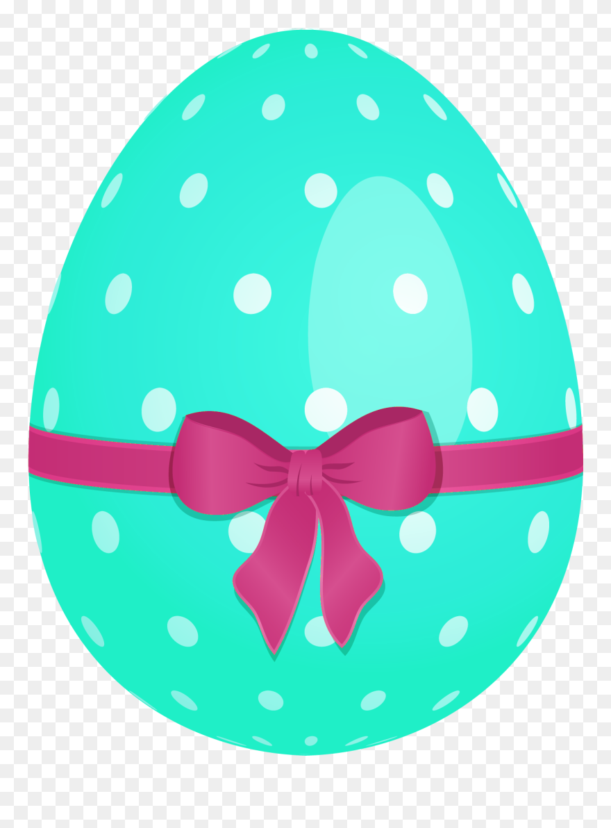 Easter Bunny Red Easter Egg Clip Art - Cute Easter Egg Clipart - Png Download