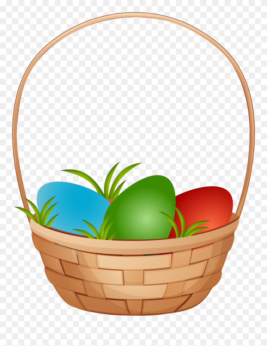 Easter Basket Picture Clipart