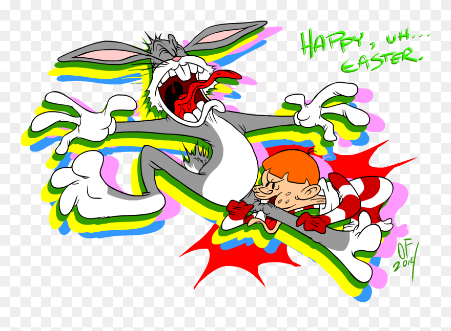 Looney Tunes/happy Easter - Cartoon Clipart
