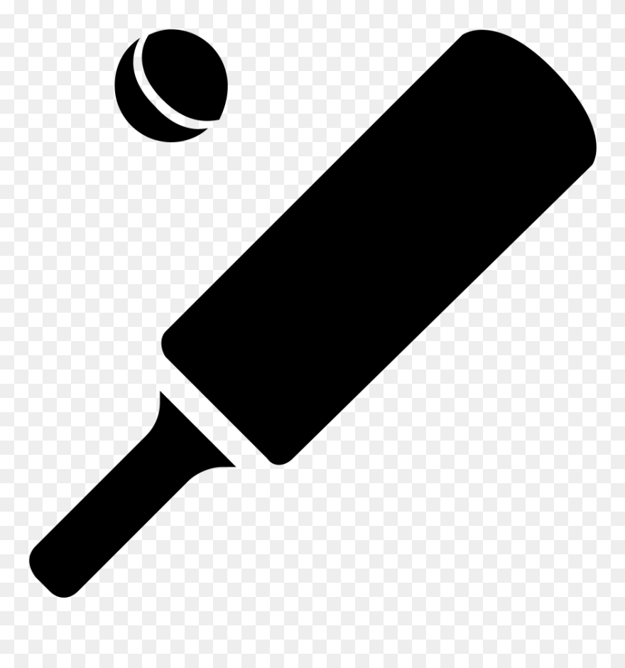 Cricket Bat Icon Png Clipart , Png Download - Cricket Sport Icon Png Transparent Png