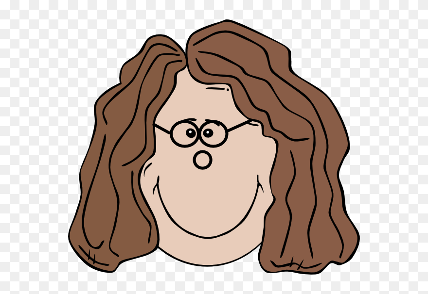 Brown Hair Clipart - Png Download