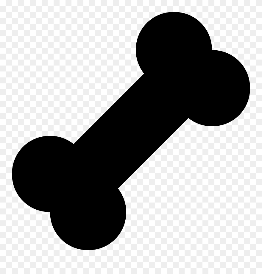 Dog Bone Clipart Icons Download For Free At Icons839 - Svg File Free Dog Bone Svg - Png Download
