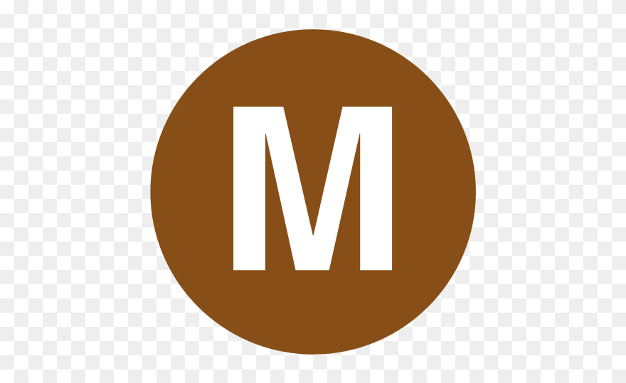 Free Vector Nycs Bull Trans M Clip Art - M Train Logo - Png Download