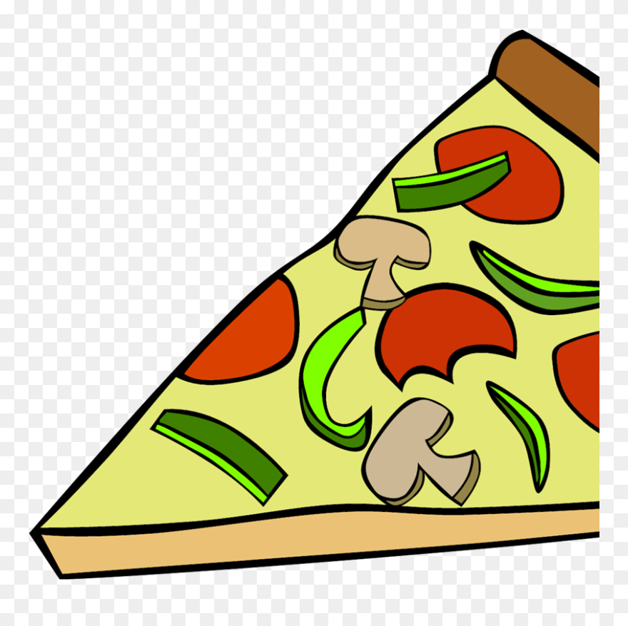 Fast Food Lunch Dinner Ff Menu Clip Art, Icon And Svg - Transparent Background Pizza Clip Art - Png Download