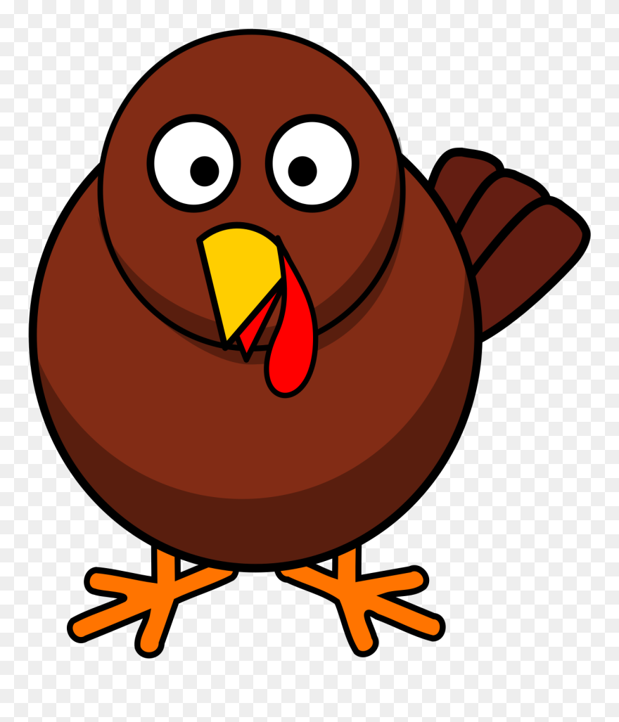 Brown Turkey Feather Clipart Clip Art Freeuse Download - Turkey Clip Art - Png Download