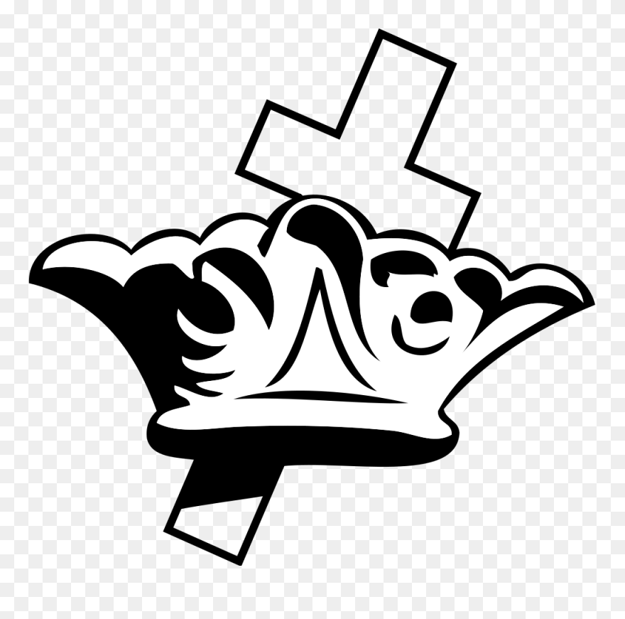 Clipart Jesus Heart Blood Crown Svg Stock Jesus, Thou - Cross And Crown - Png Download