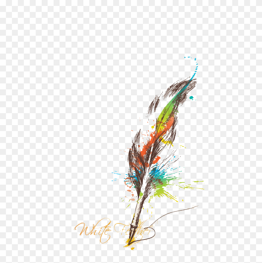 Transparent Feather Pen Png - Power Of Small Group Clipart