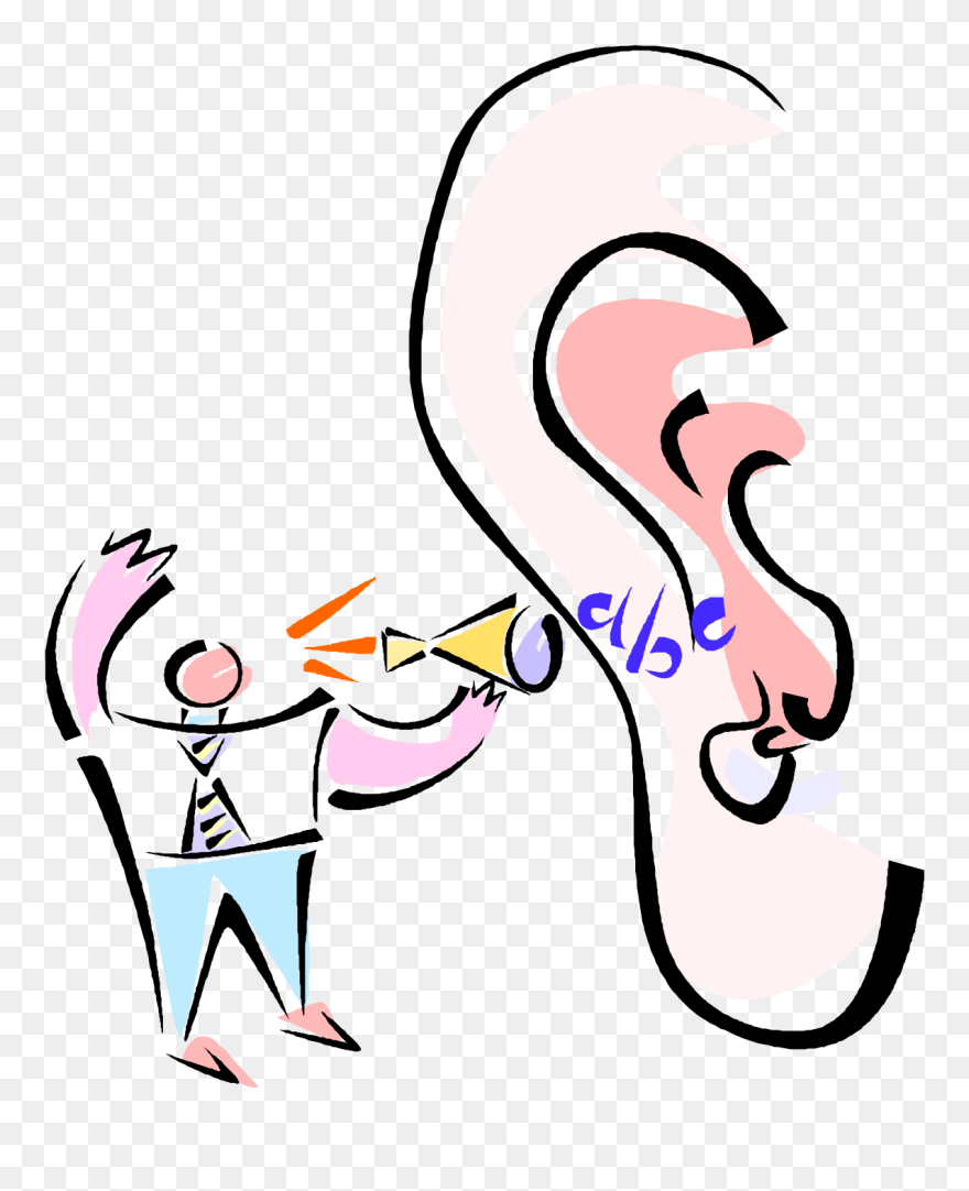 Listen Clipart Listening Ear Listen Listening Ear Listen Clipart Png Download Pinclipart