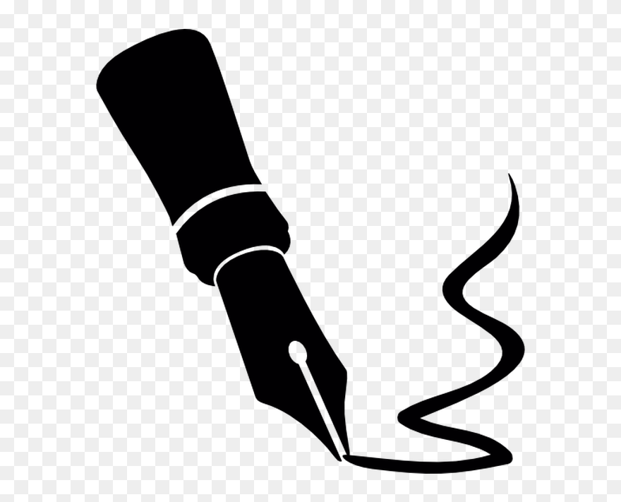 Fountain Computer Icons Clip - Fountain Pen Logo Png Transparent Png