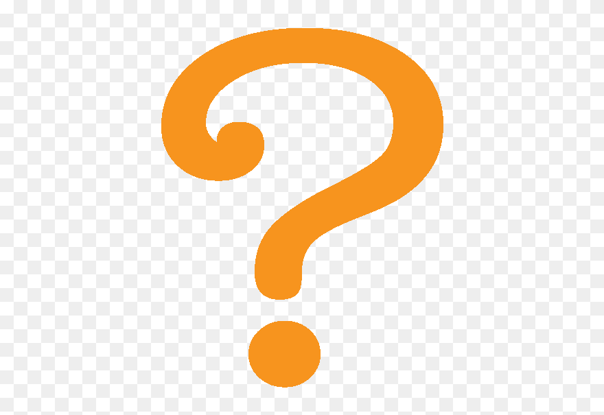Question Mark 41 Png - Question Mark Clipart Orange Transparent Png