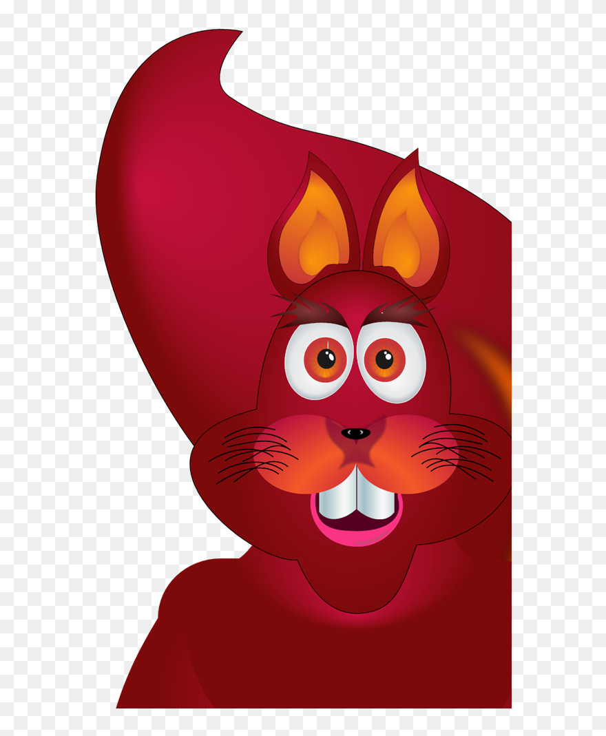 หนู สี แดง Clipart