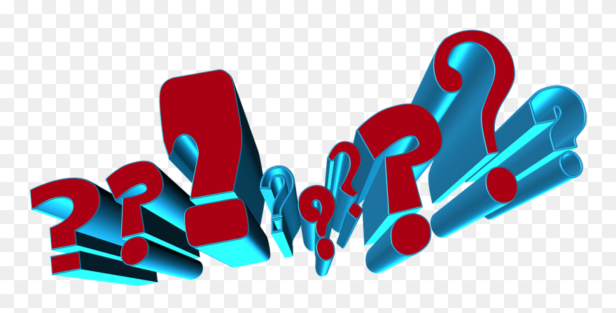 Question Mark Multiple Choice Punctuation - Question Mark Clipart