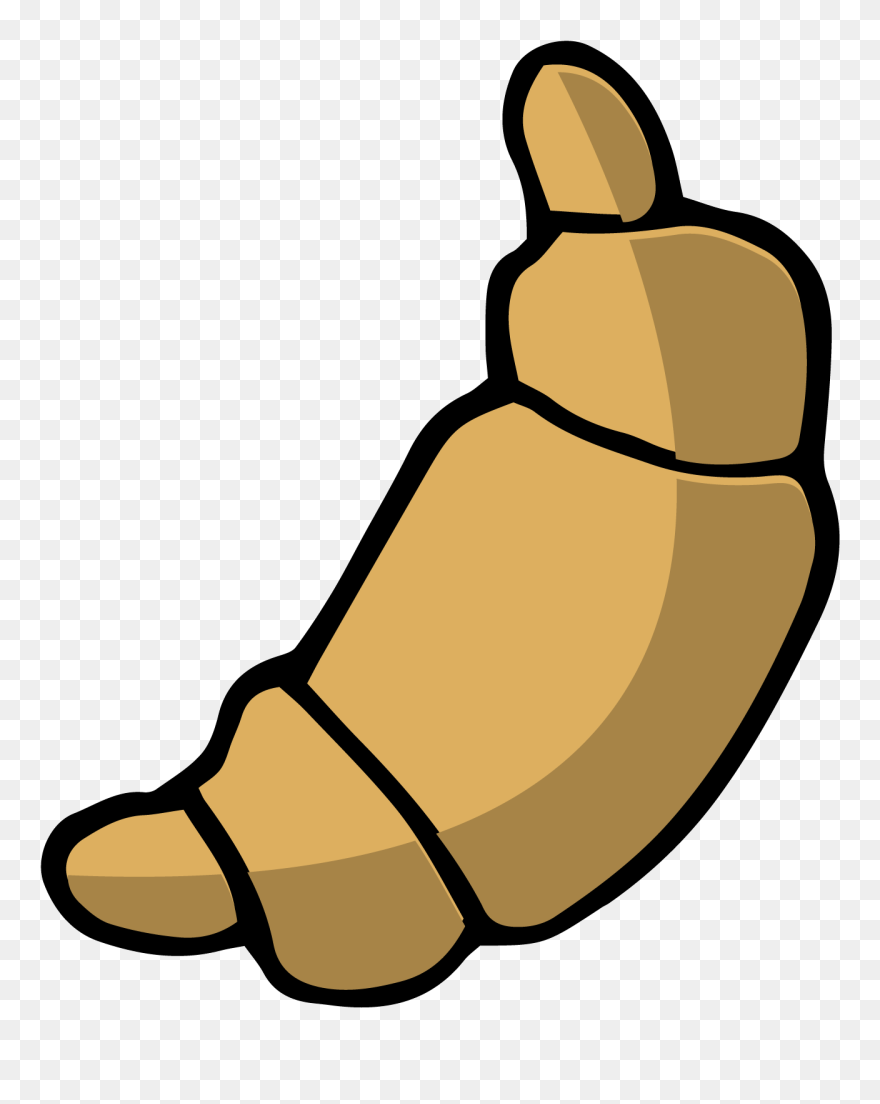 Croissant Bread Clip Art - Круасан Арт - Png Download