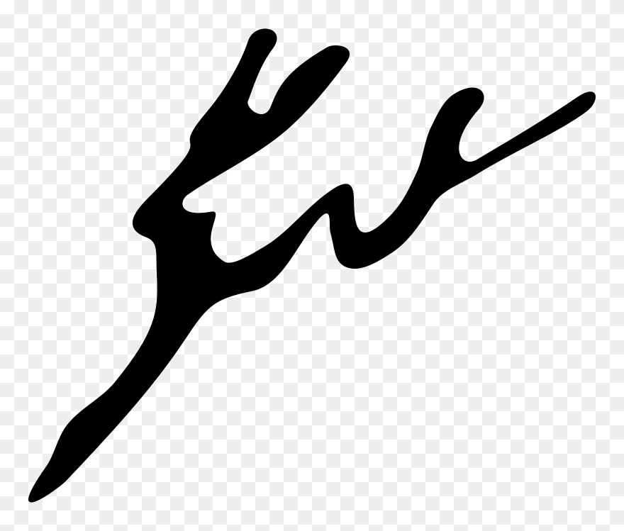 Free Clip Art "rock Art St - Angka Vector Hitam Putih - Png Download