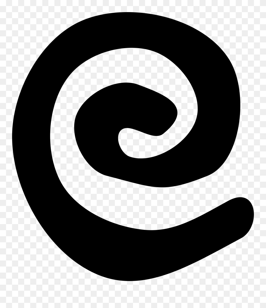 Free Clip Art "rock Art Gila Spiral - Spirals Clipart - Png Download