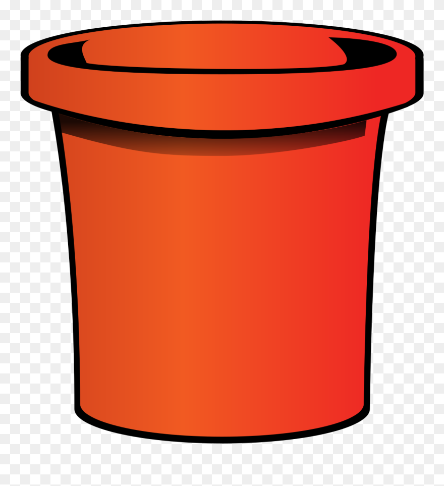 Simple Bucket Clip Art At Clker - Parco San Giuliano - Png Download