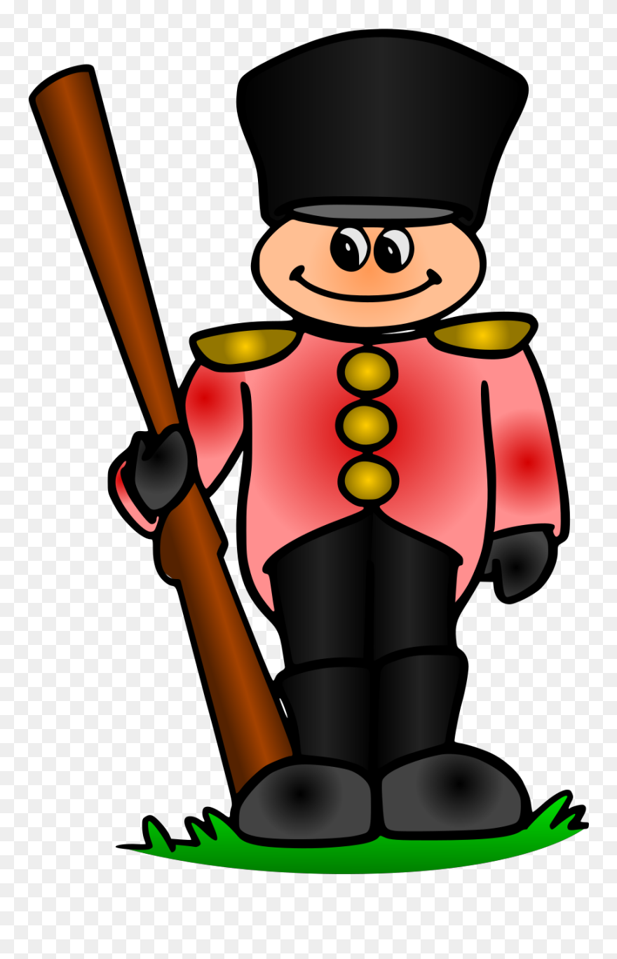 Draw A British Soldier Clipart