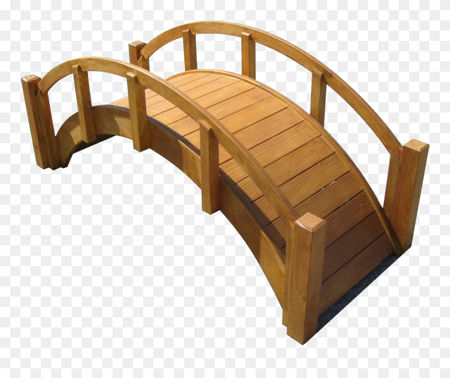 Bridge Clipart Transparent Background - Cartoon Bridge Clipart - Png Download