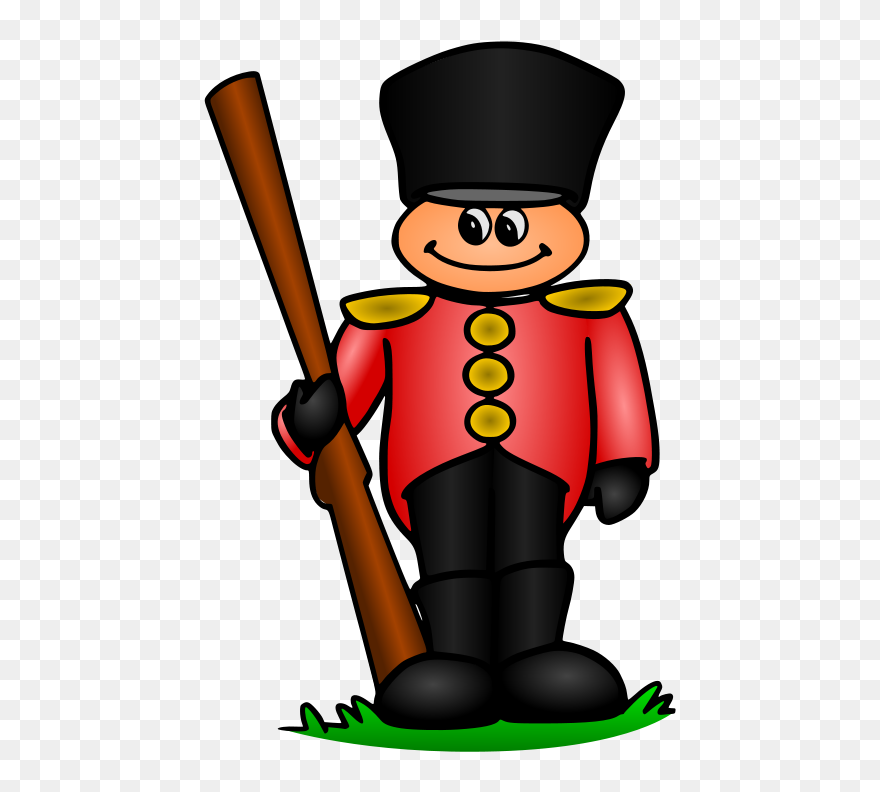Soldiers Clipart Great Britain - Draw A British Soldier - Png Download