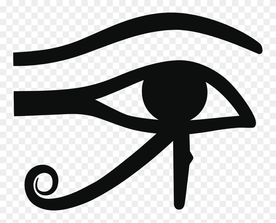 Ancient Egypt Eye Of Horus Sense Wadjet - Eye Of Horus Clipart