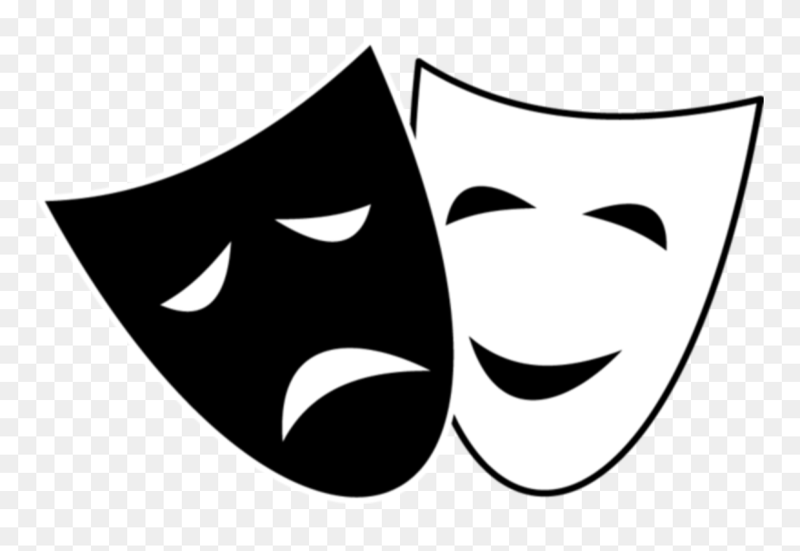 Theater Mask Clipart - Png Download