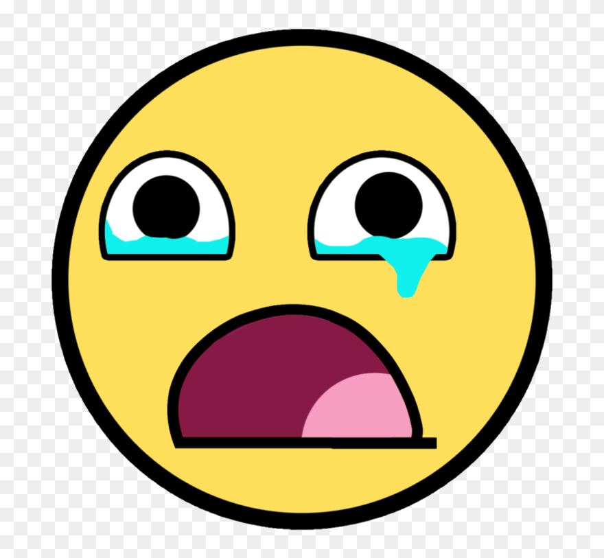 Awesome Smiley Face Clipart Clipart Free To Use Clip - Cartoon Sad Face Png Transparent Png