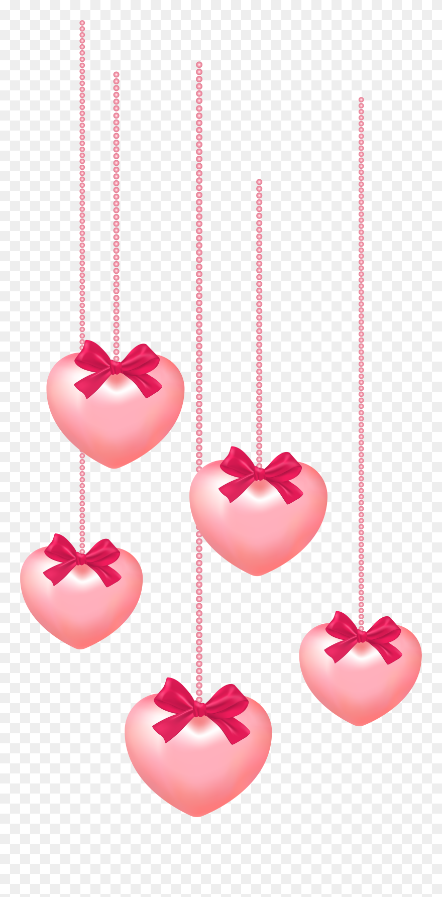 Valentine Clipart Donuts - San Valentin Png Colgantes Transparent Png