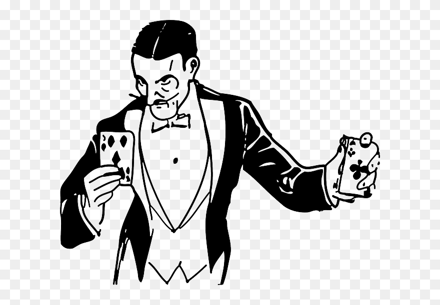 Transparent Retirement Clip Art - Card Tricks Clipart - Png Download