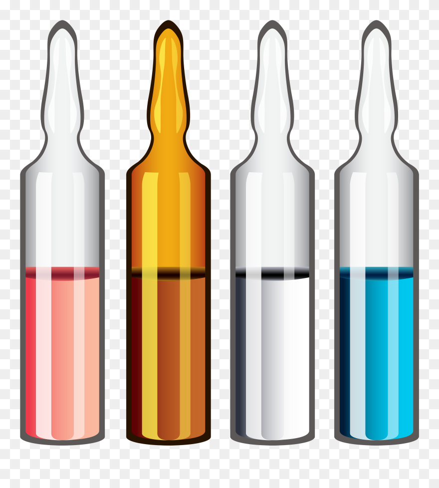 Medical Ampoules Png Clipart - Ampoules Png Transparent Png