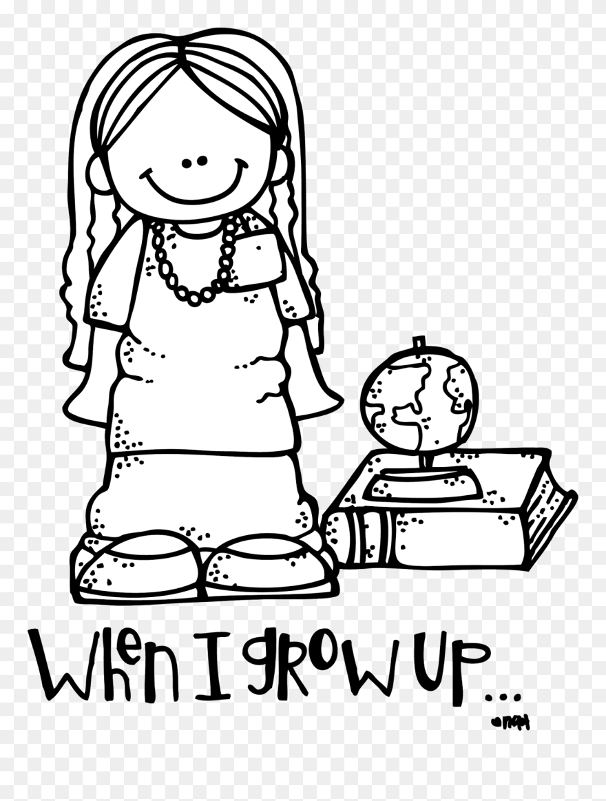 Grow Up Coloring Pages Clipart