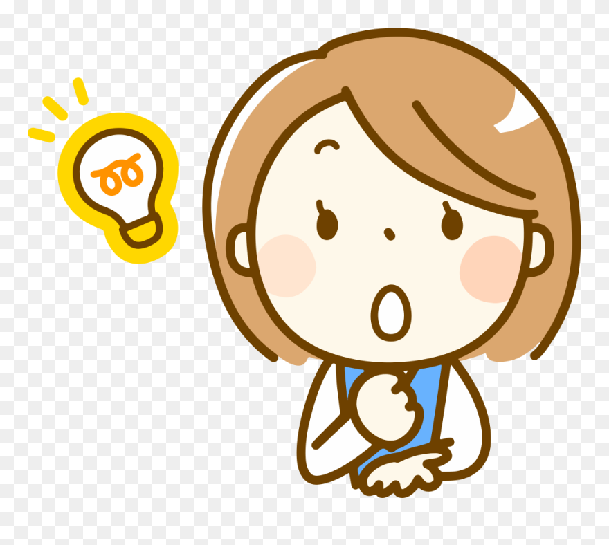 Office Lady Idea Clipart - Idea Clipart - Png Download