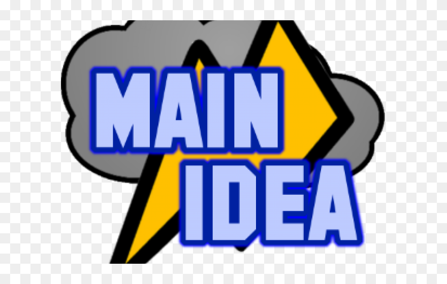 Idea Clipart Main Idea - Png Download