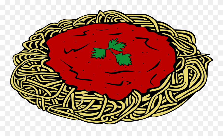 Fast Food, Lunch-dinner, Spaghetti - Spaghetti Clip Art - Png Download