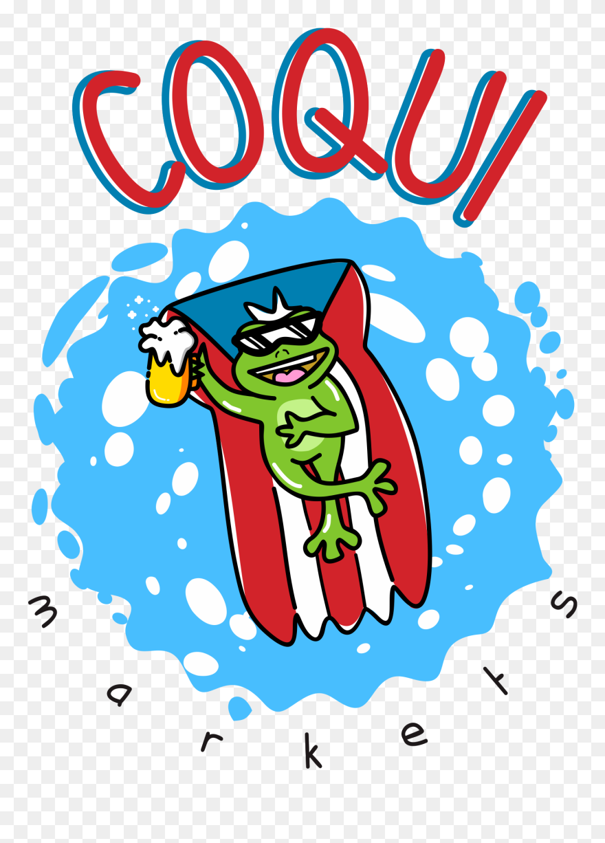 Logo Coqui Puerto Rico Clipart