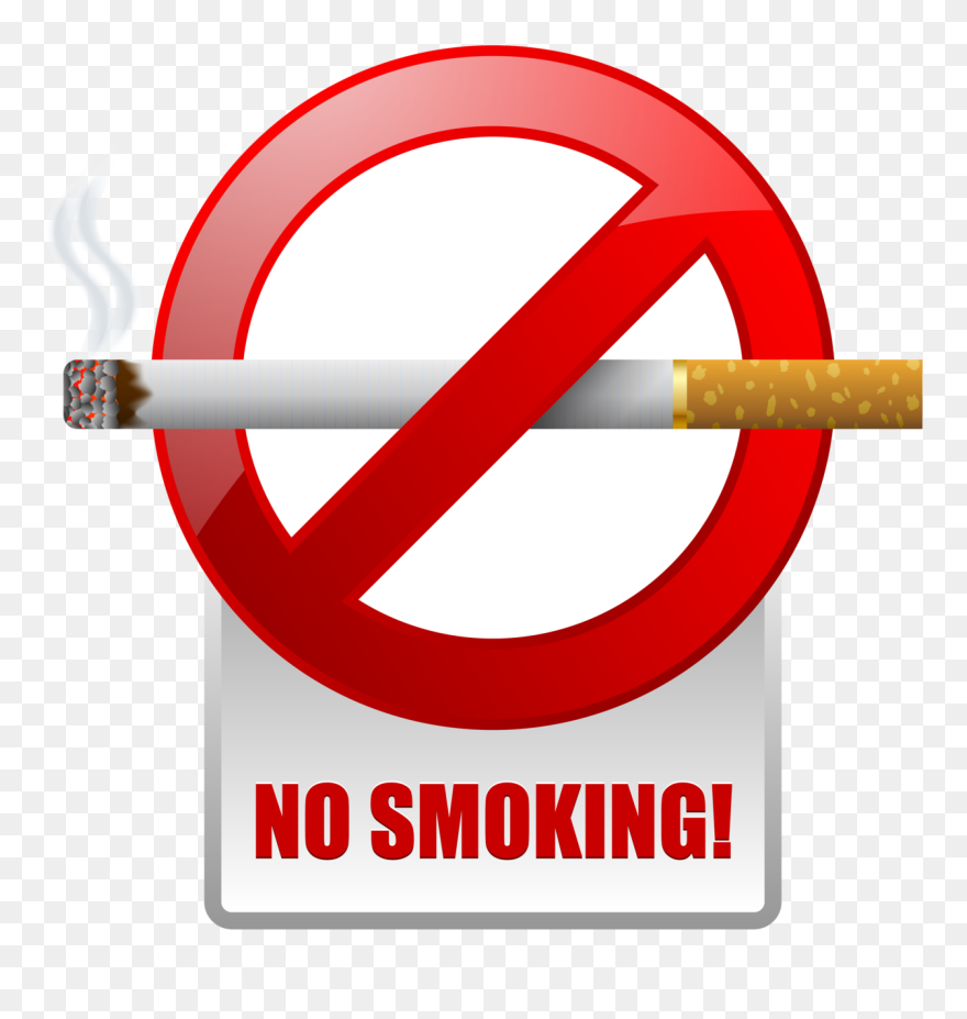 Red No Smoking Warning Sign Png Clipart Transparent Png
