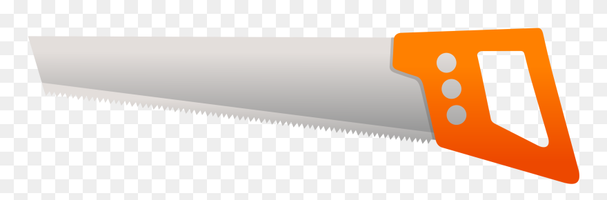 Transparent Saw Png - Hand Saw Clipart Png