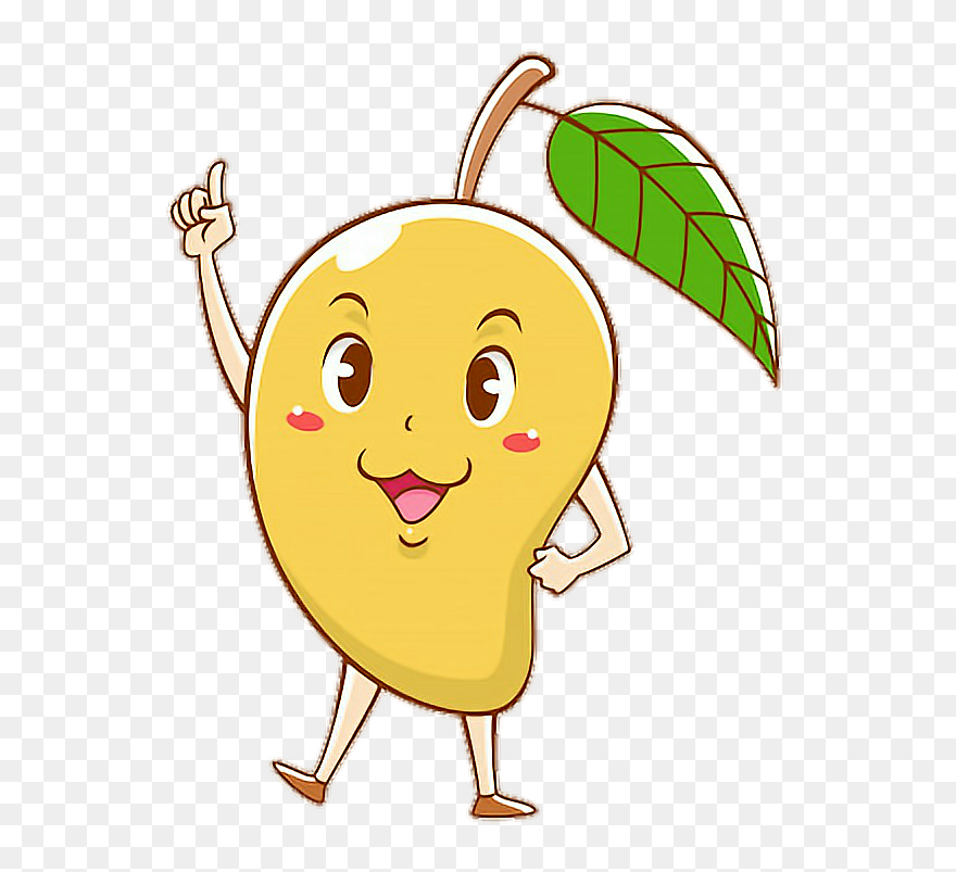 Mango Clipart Animated - Mango Cartoon Picture For Drawing - Png Download