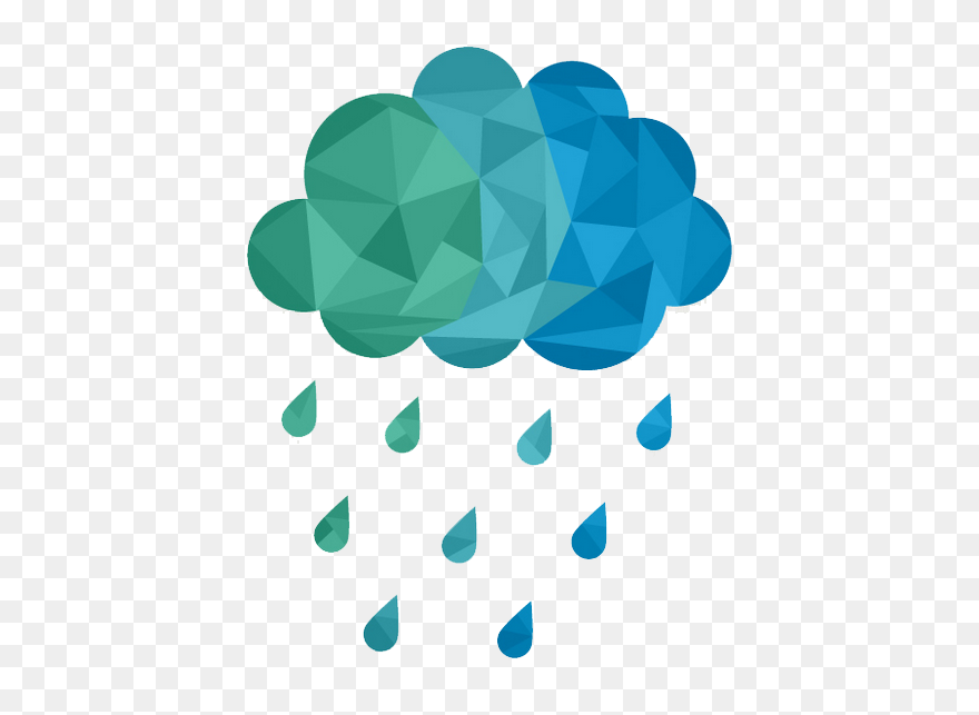 Clipart Rain Rain Cloud - Cloud Rain Png Transparent Png