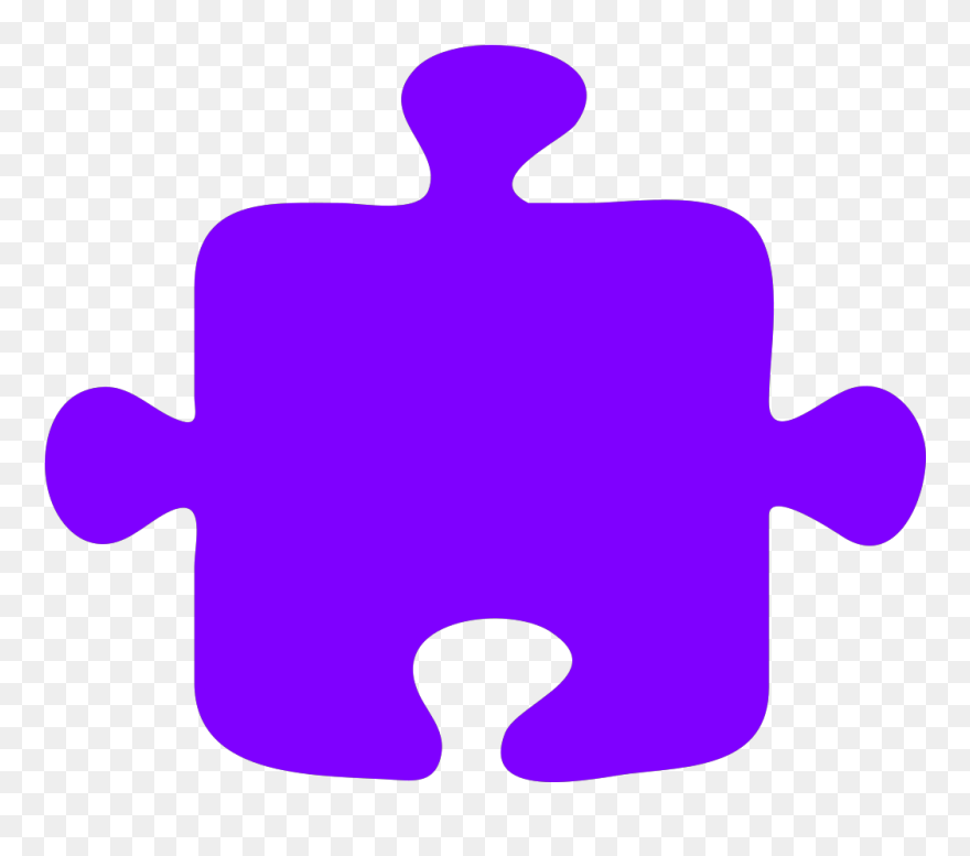 Purple Puzzle Svg Clip Arts - Clip Art - Png Download