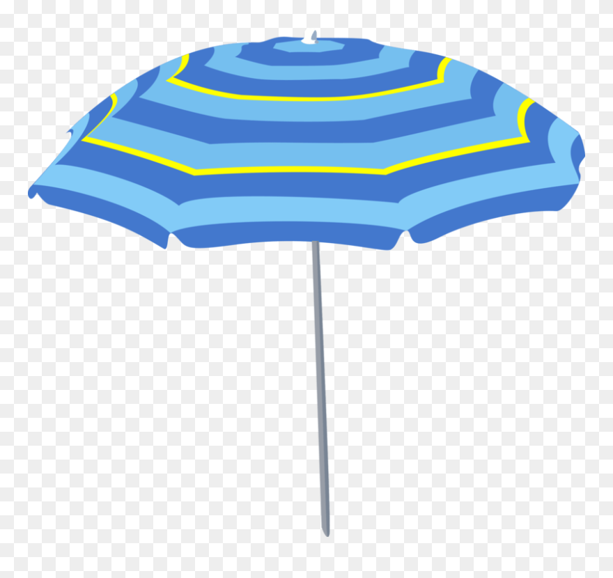 Transparent Pool Clip Art - Beach Umbrella Clip Art - Png Download