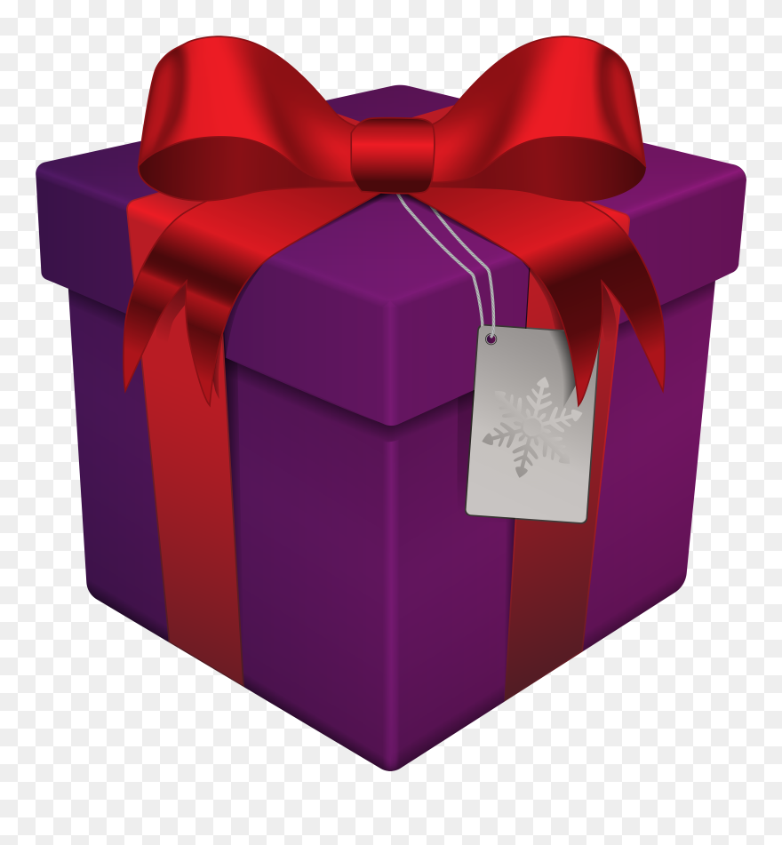 Christmas Gift Christmas Gift Clip Art - Transparent Christmas Gift Box - Png Download