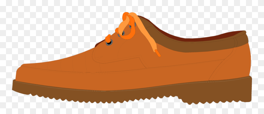 Sneaker Clipart Brown - Shoe Illustration Png Transparent Png
