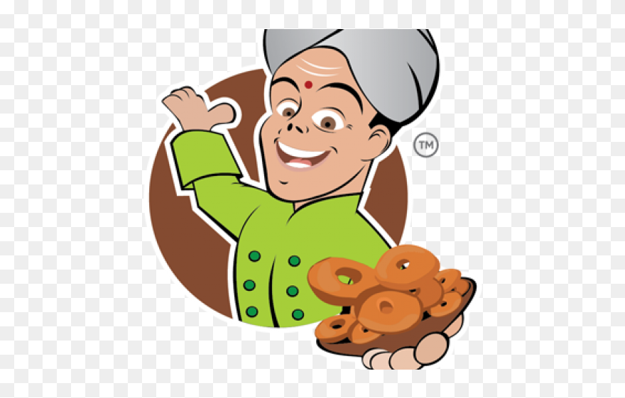 Indian Fast Food Logo Clipart