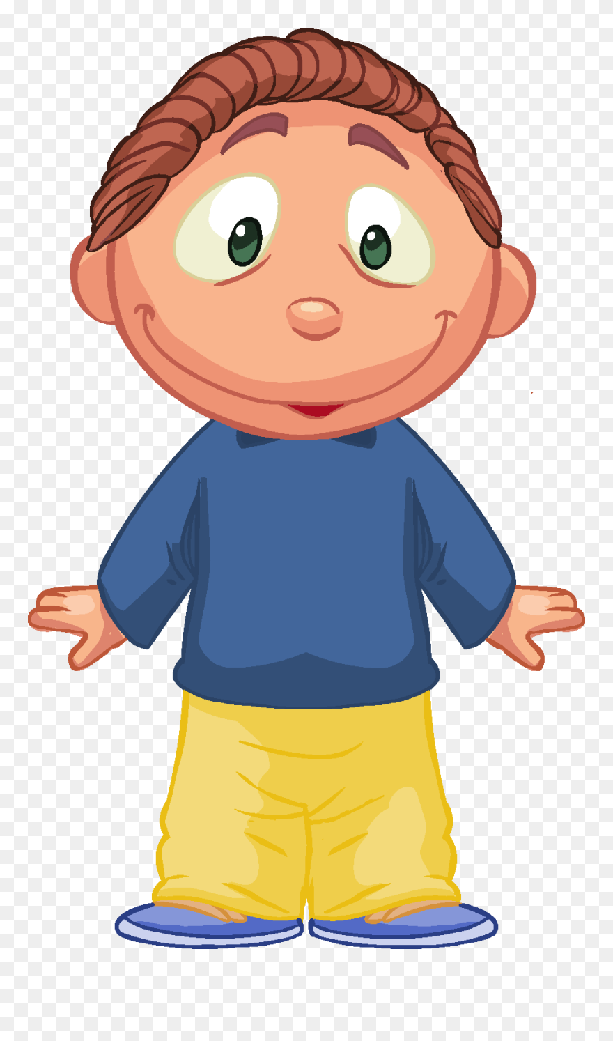 Cartoon Children, Kids, People - Clip Art - Png Download