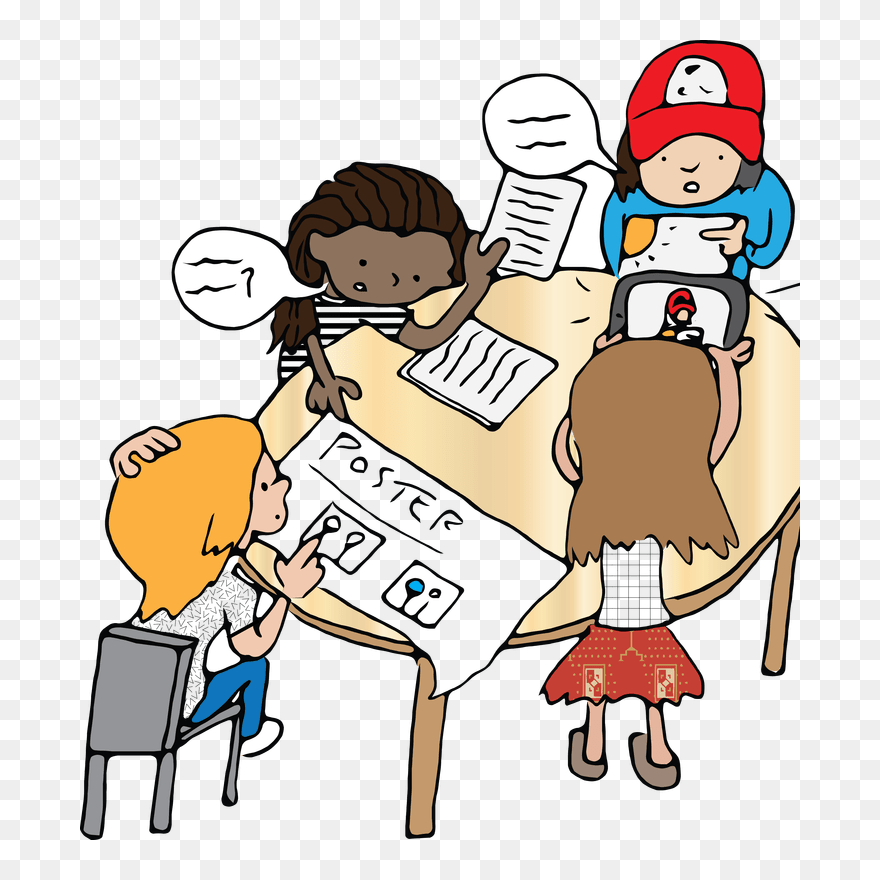 Learning Strategies Clipart 3 By Sarah - Cooperative Learning Clipart - Png Download