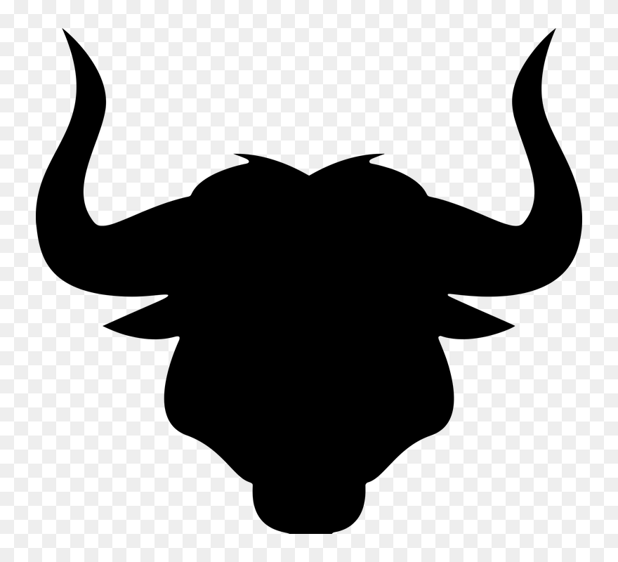 Angus Cattle Texas Longhorn Bull Clip Art - Bull Head Silhouette Png Transparent Png