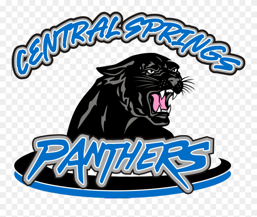 Panther Clipart North Central - Central Springs - Png Download
