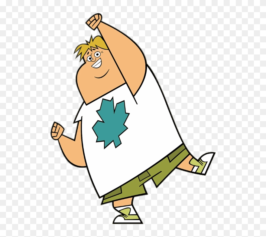 Total Drama Owen Fist In The Air - Total Drama Owen Transparent Clipart